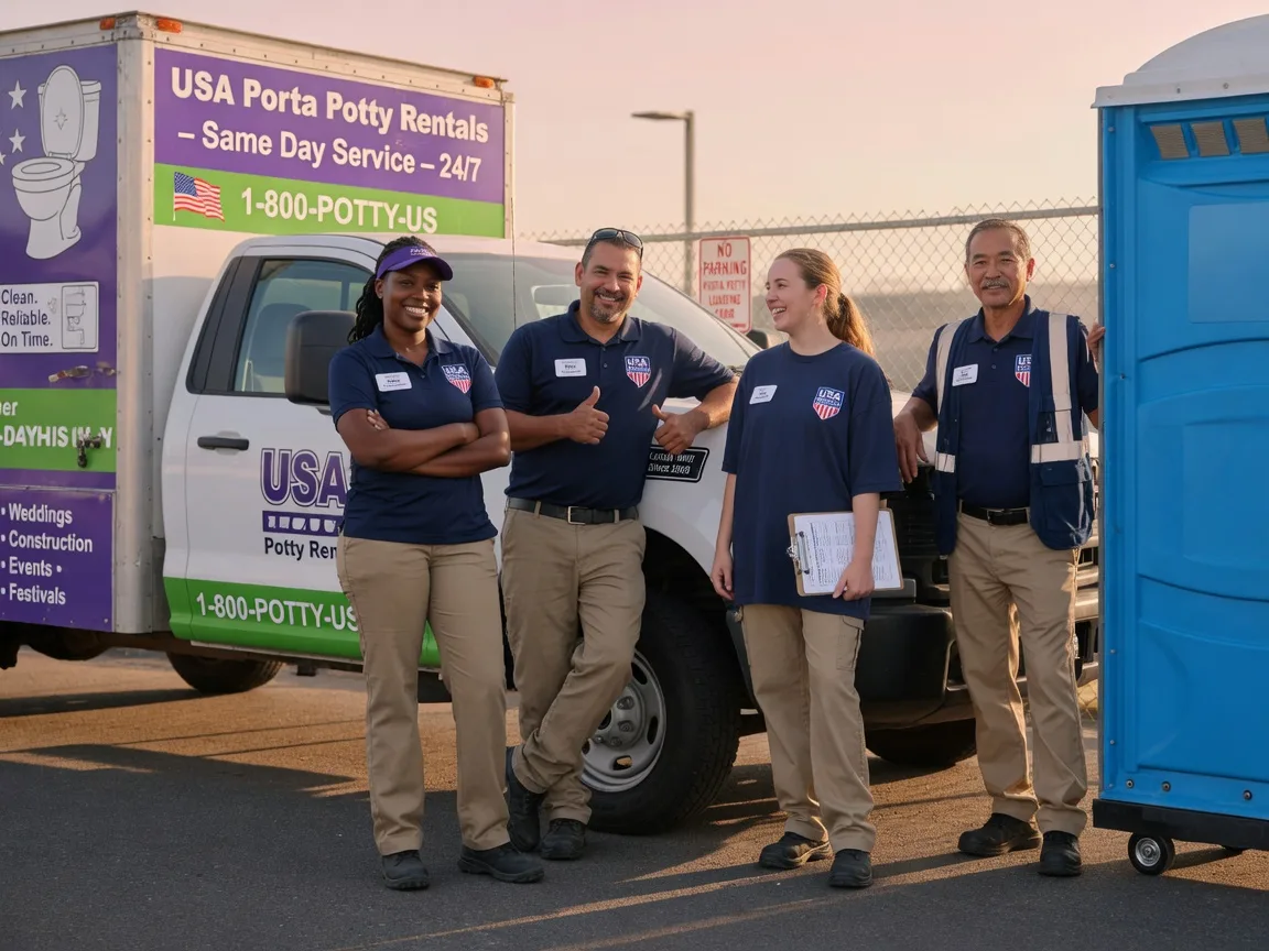 Porta Potty Rental company in Burbank, CA